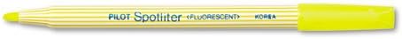 Spotliter Fluorescent Highlighters, Chisel Tip, Yellow (45011)