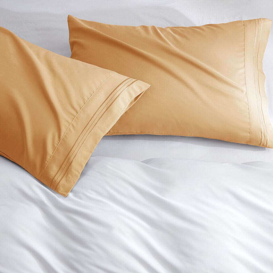 Pillow Case Set Standard or King Pillowcase Set of 2 Pillowcases