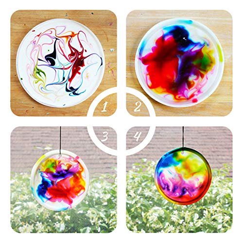 Epoxy Resin Pigment - 18 Colors Epoxy UV Resin Dye Liquid Transparent for UV Resin Coloring, DIY Resin Jewelry Making - Concentrated UV Resin Colorant for Art, Paint, Crafts - 0.35 oz/10ml Each