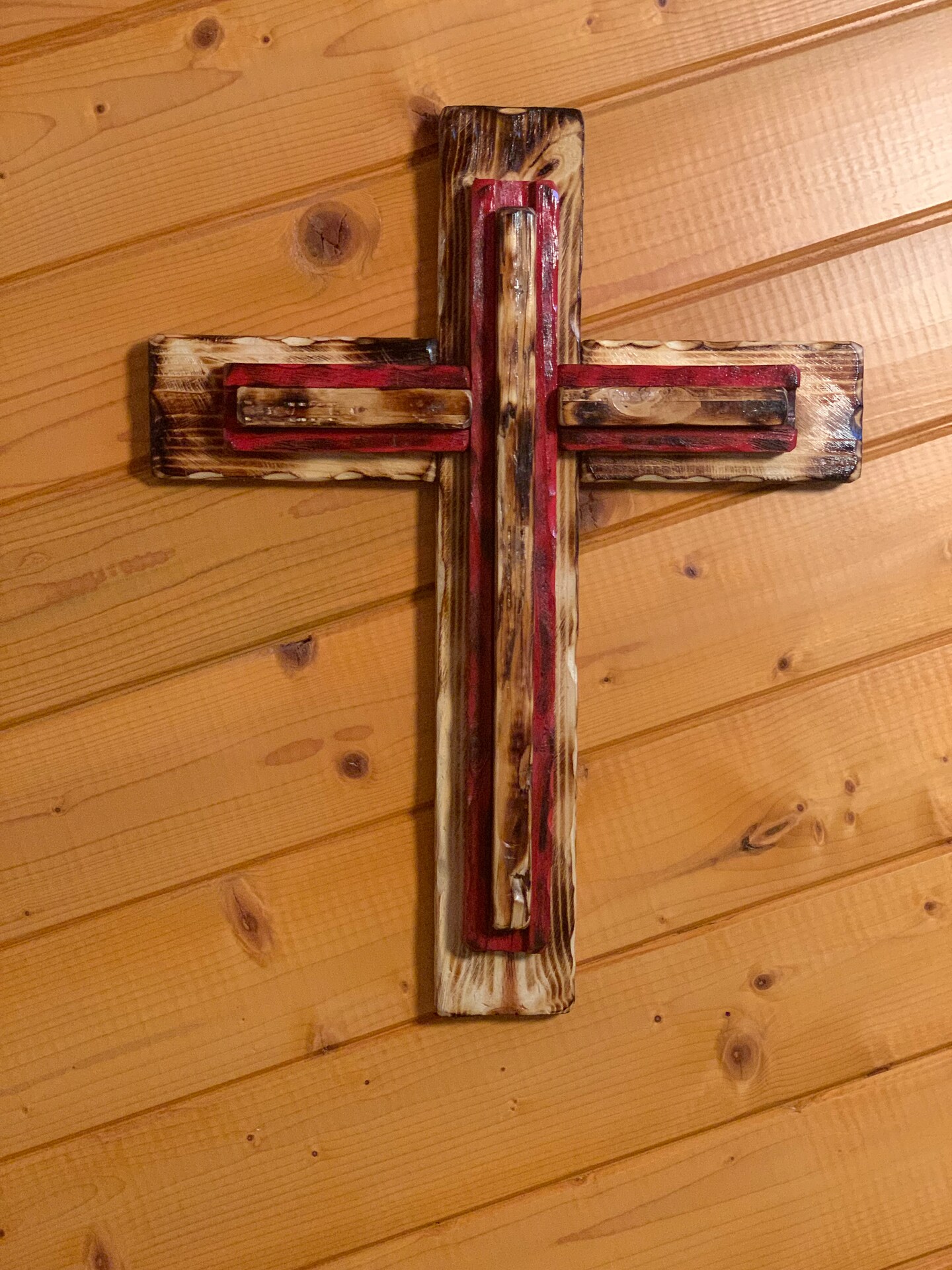 Hand made wooden art crosses and unique pieces of art | MakerPlace