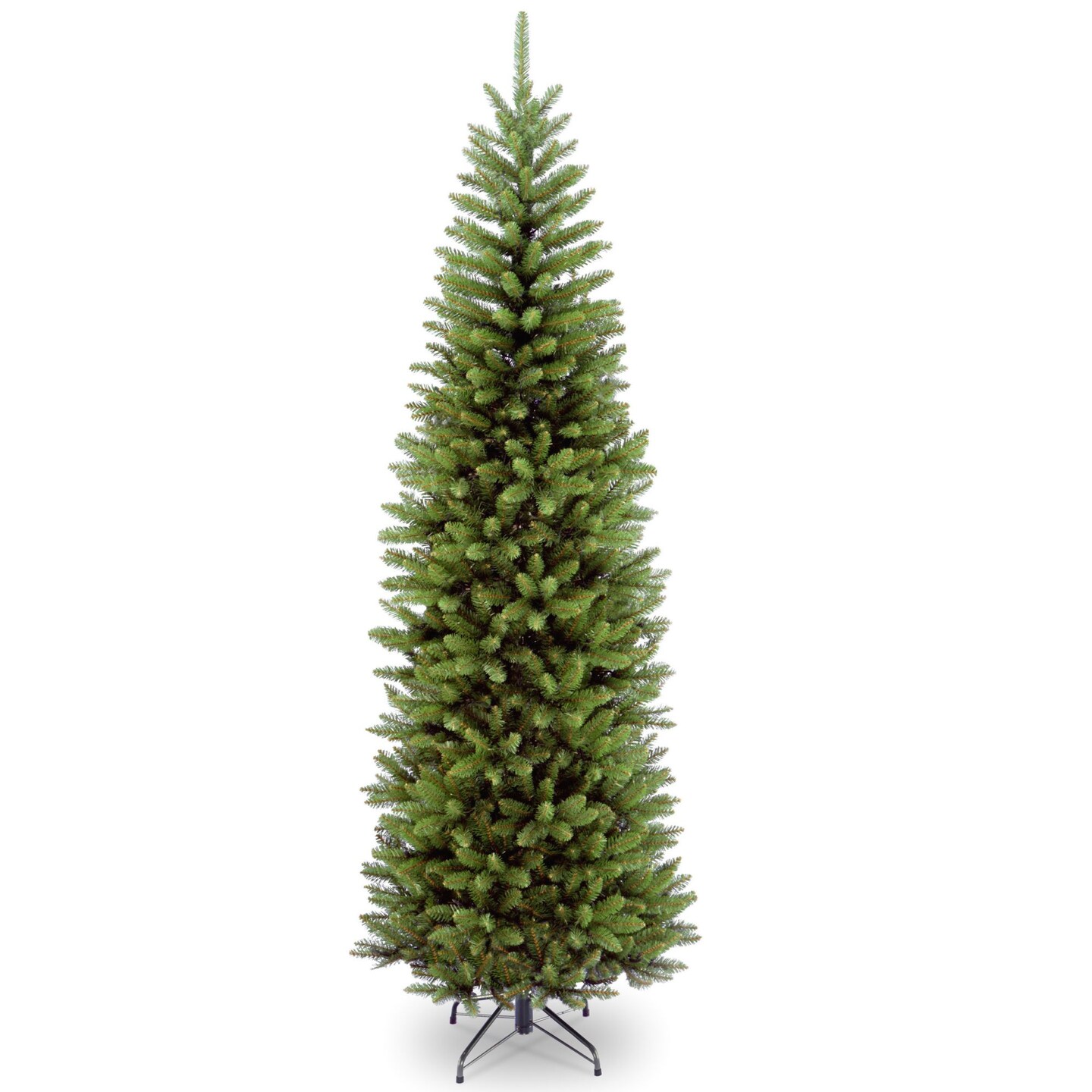 National Tree Company 7&#x2019; Slim Kingswood Fir Artificial Christmas Tree, Unlit