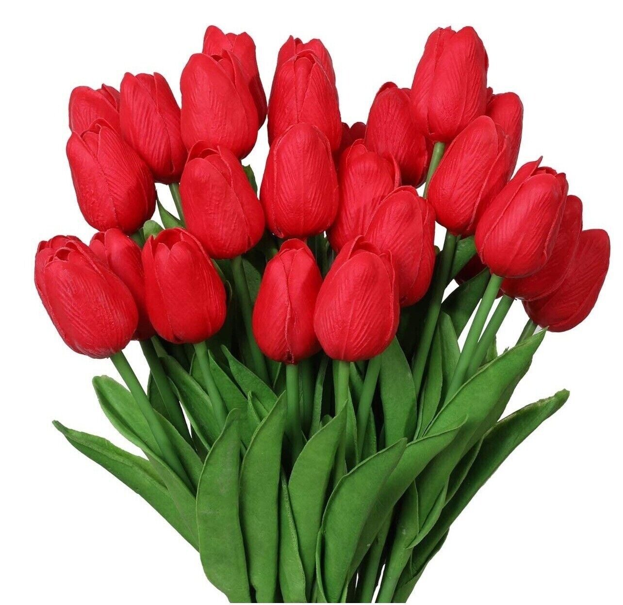 10 Pcs Real Touch Artificial Tulips for Wedding and Home Decor