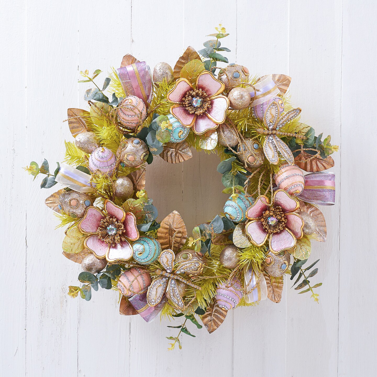 Easter Elegant Premium Handcrafted Wreath 22&#x22;