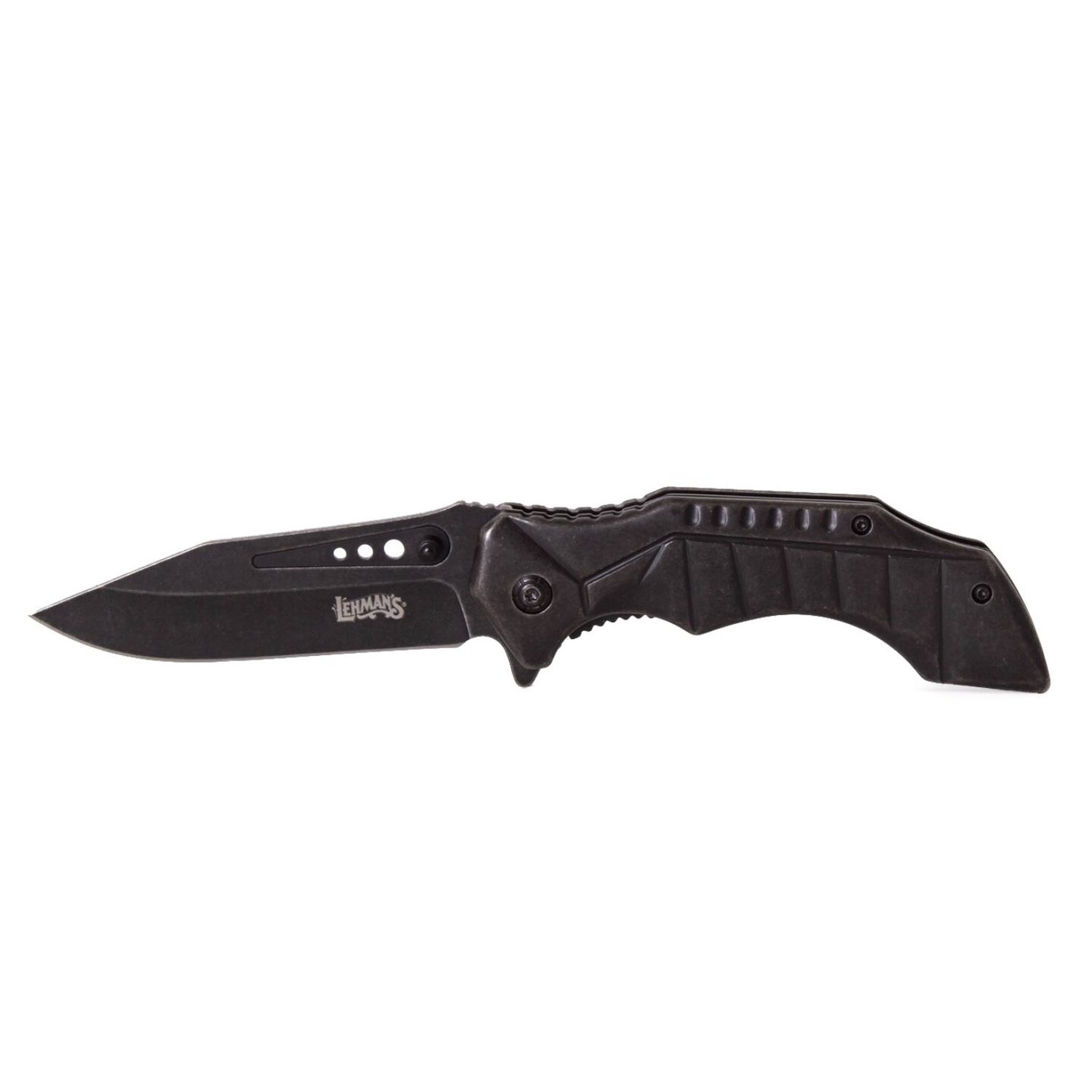 Lehman&#x27;s Smithy&#x27;s Lockback Folding Knife, Compact, All-Purpose Pocket Knives with Stainless Steel 4 inch Blade
