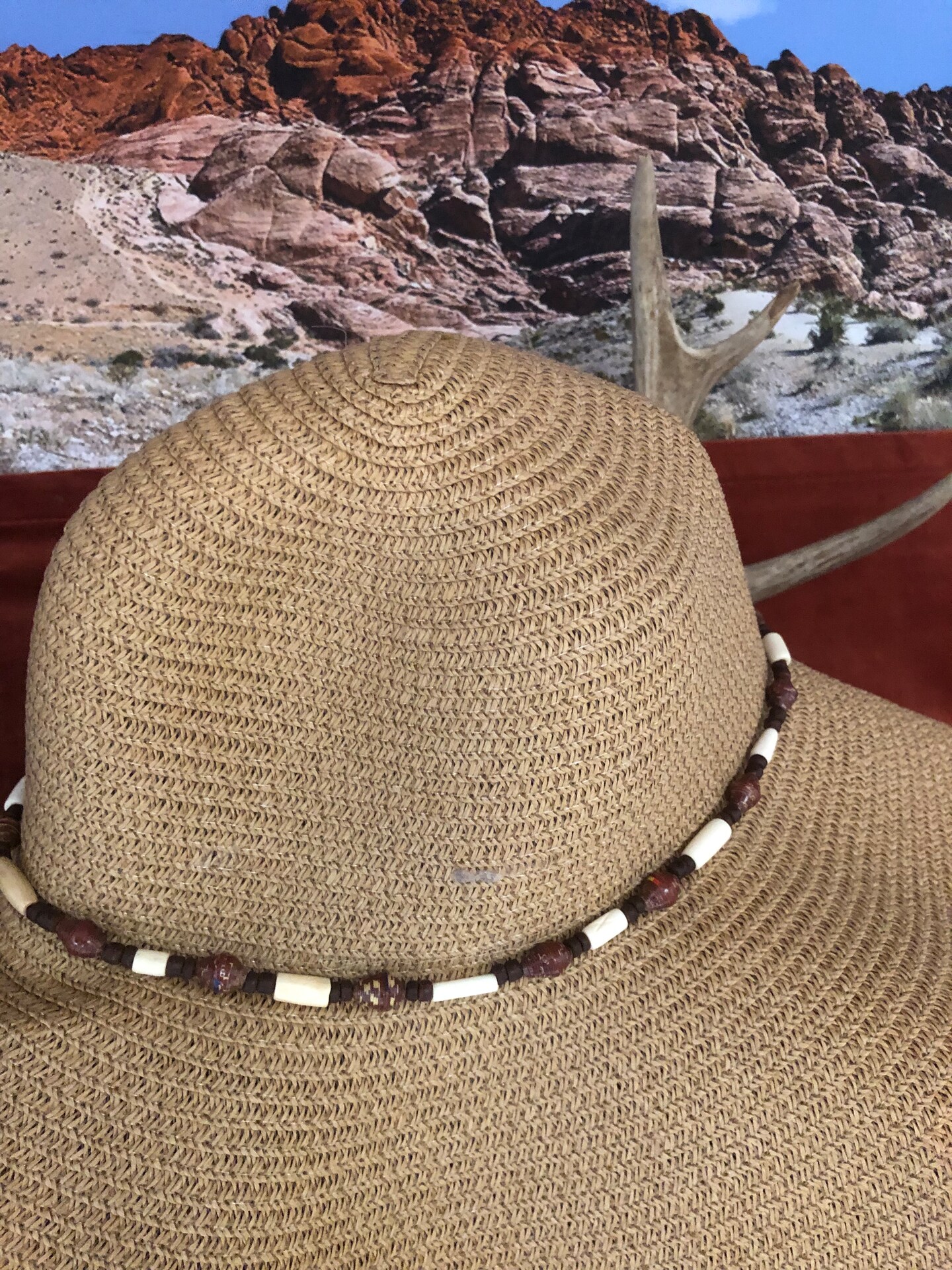 Custom Beaded Hatband Amazon.com: Weavish Beaded Hatband Native American Style  main image 3