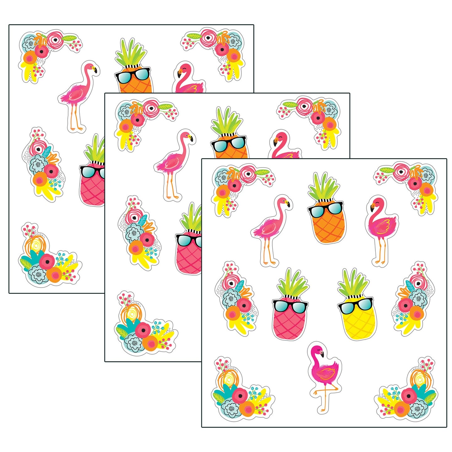 Simply Stylish Tropical Extra Large Cut-Outs, 12 Per Pack, 3 Packs ...