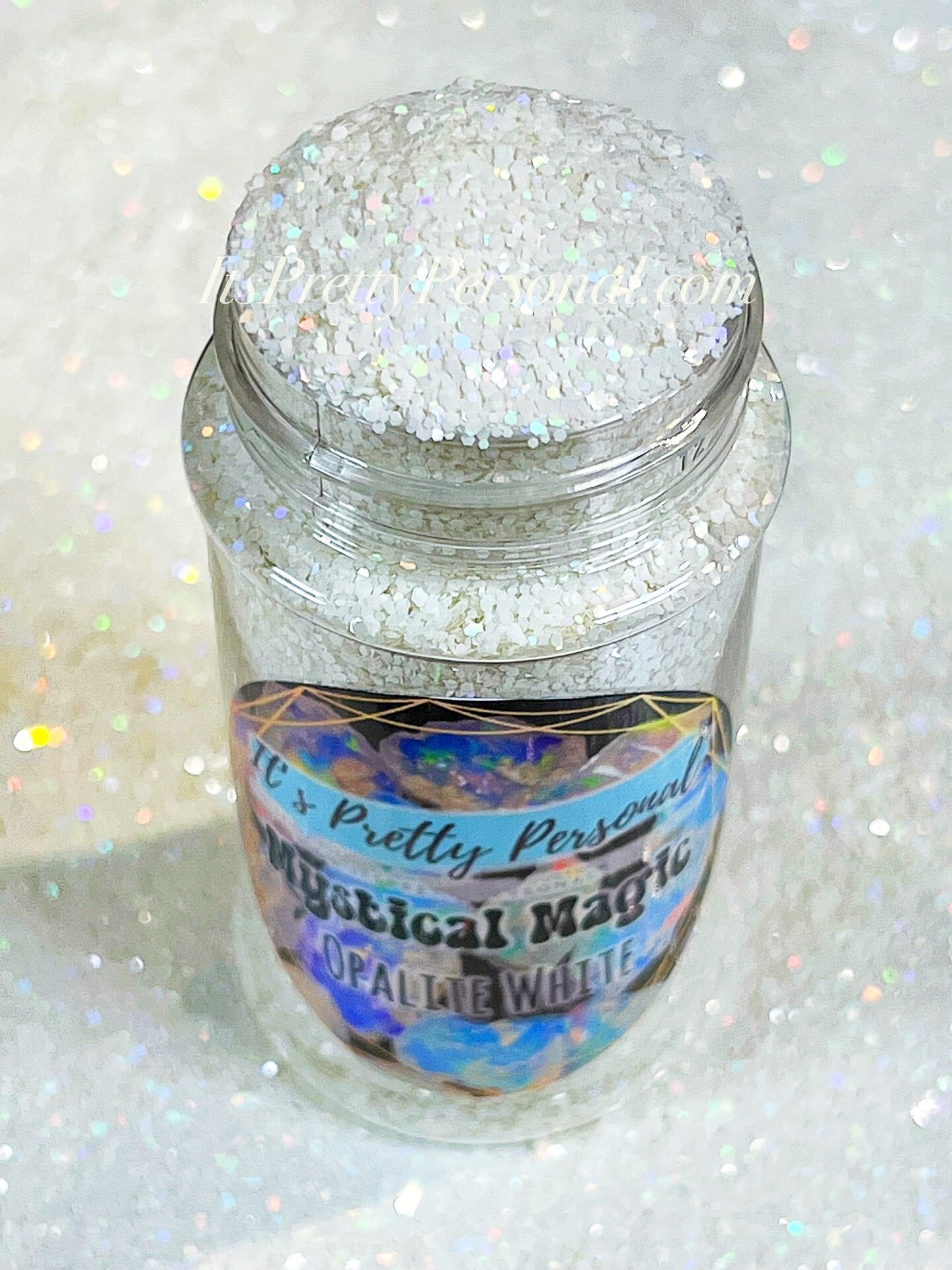 &#x201C;Opalite White&#x22;- Mystical Magic Collection- Holographic Shimmer