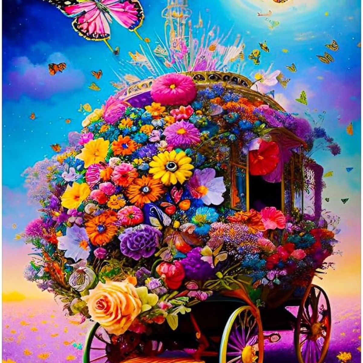 Colorful Butterfly Diamond Painting Kit