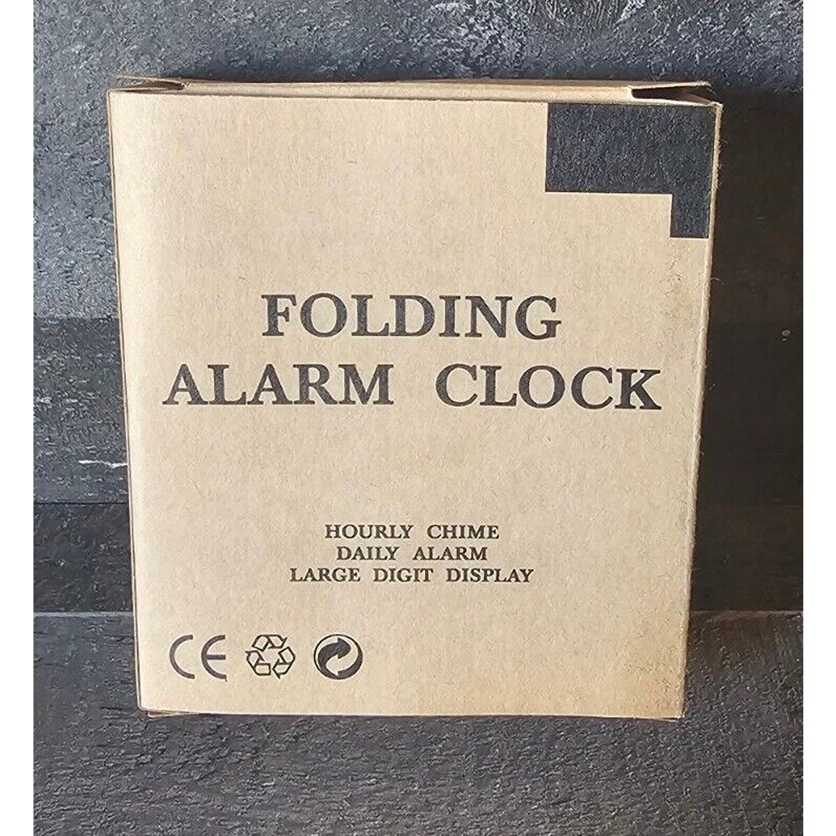 Large Folding Alarm Clock for Travel