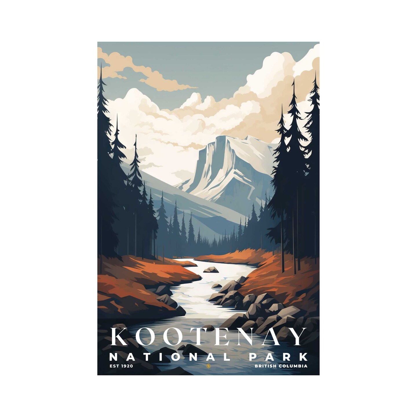 Kootenay National Park Poster, Travel Print, Office Poster, Home Decor ...