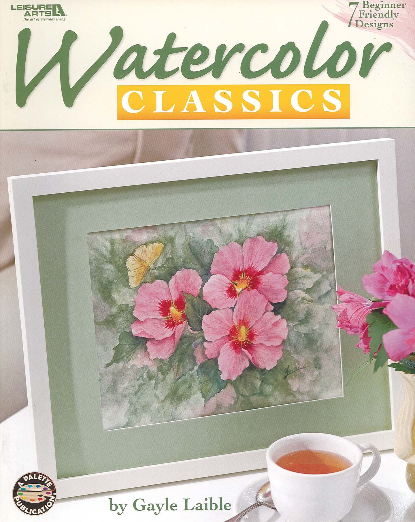 Leisure Arts Watercolor Classics Painting Book