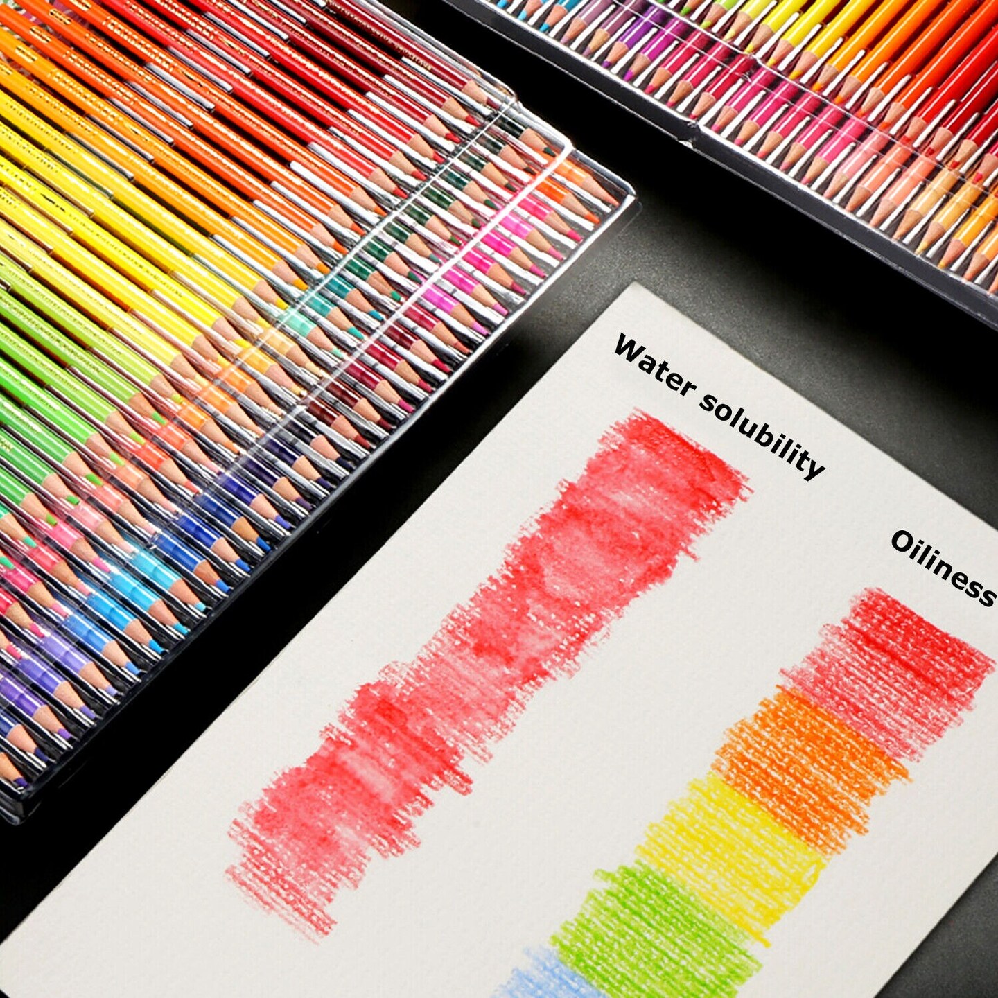 120Pcs Oil-Based Color Pencils Drawing Set