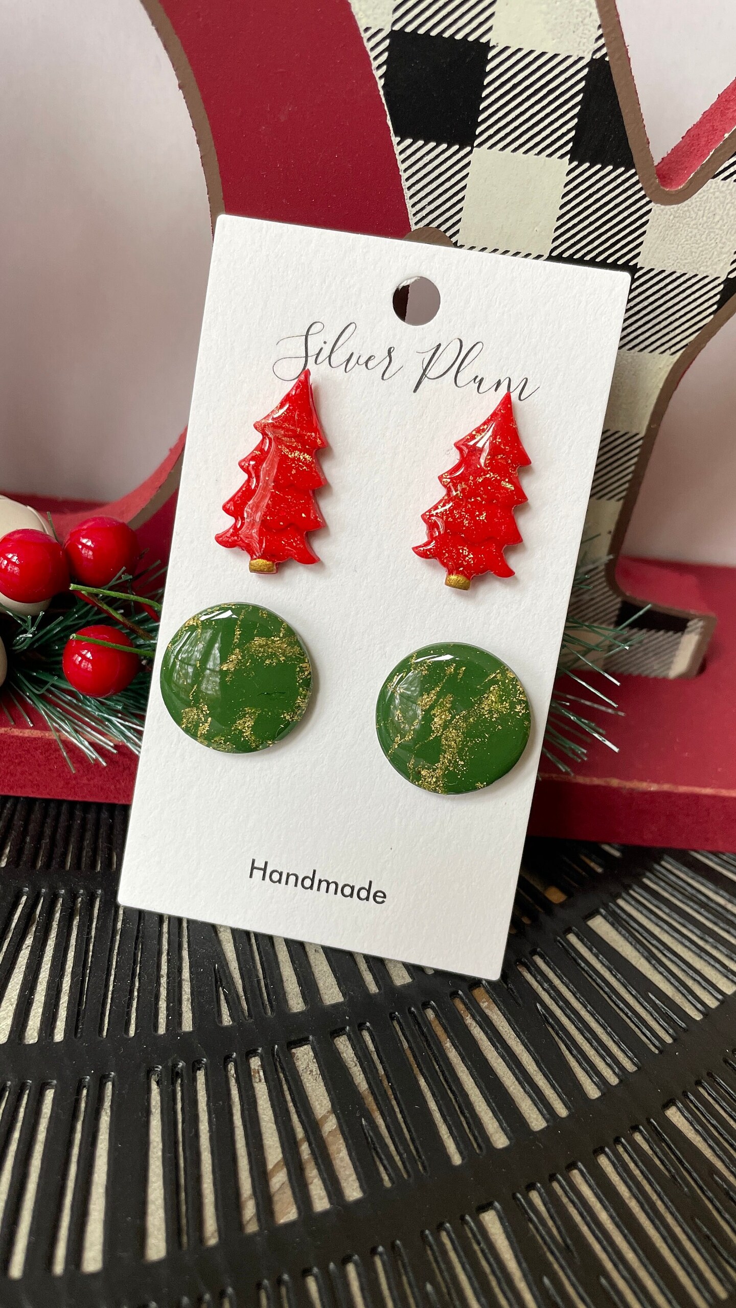 Michaels 2024 christmas earrings