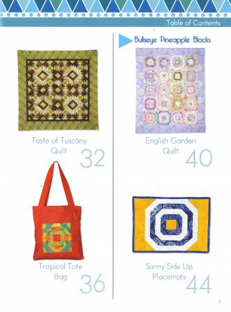 Creative Grids Bundle - Pineapple Trim Tool (CGRJAW3) with 64 Page Book"Pineapple Play" by Jean Ann Wright