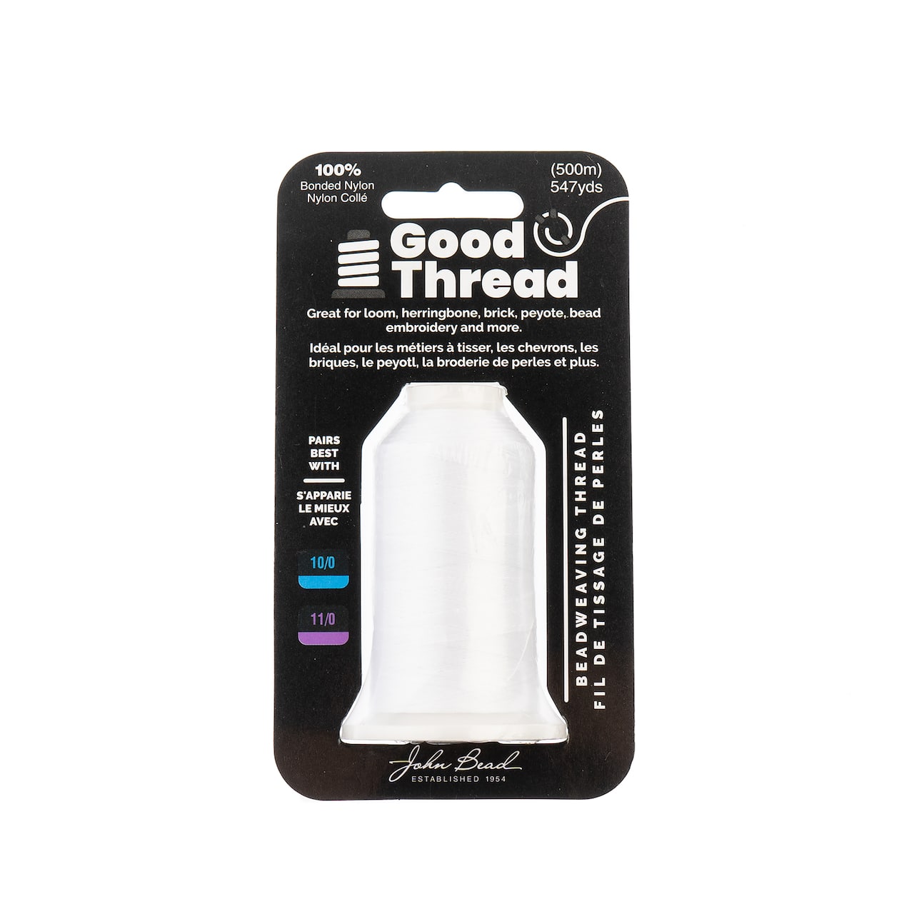 White Nylon Beading Thread, Thread for Beadwork