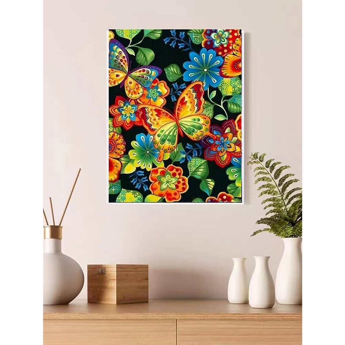 Colorful Butterfly Diamond Painting Kit