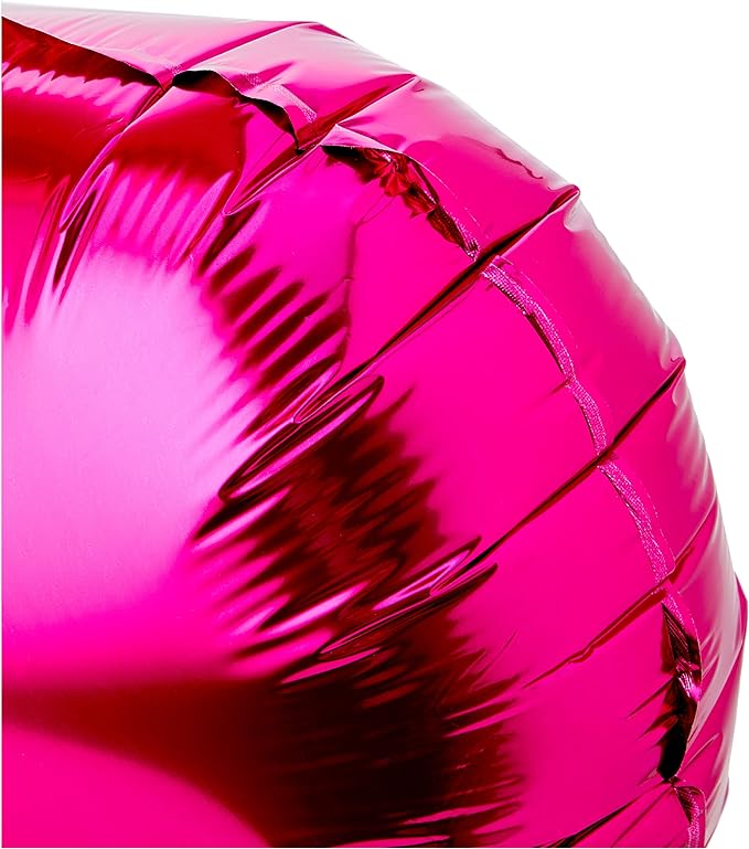 Pink Number 2 Shaped Foil Balloons - 34&#x22; (Pack Of 5) - Premium Quality Party Decorations For Birthdays, Anniversaries &#x26; Special Celebrations