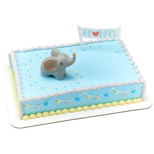 Oh Baby Elephant DecoSet&#xAE; Cake Decoration