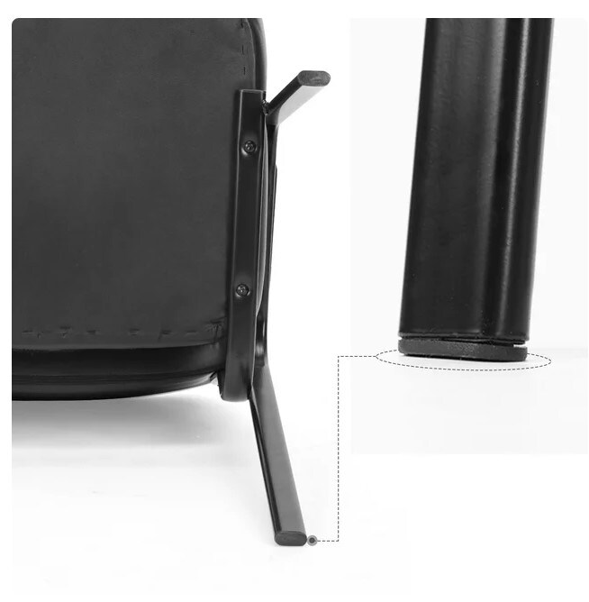 Two cozy and sturdy waiting room chairs that are ideal for offices, clinics, and lounges for visitors and clients