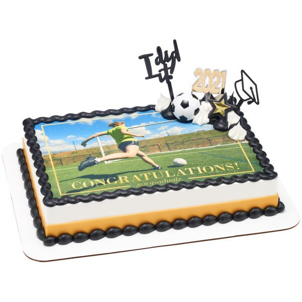 Graduation Icons DecoPics Cupcake Decoration, 12ct