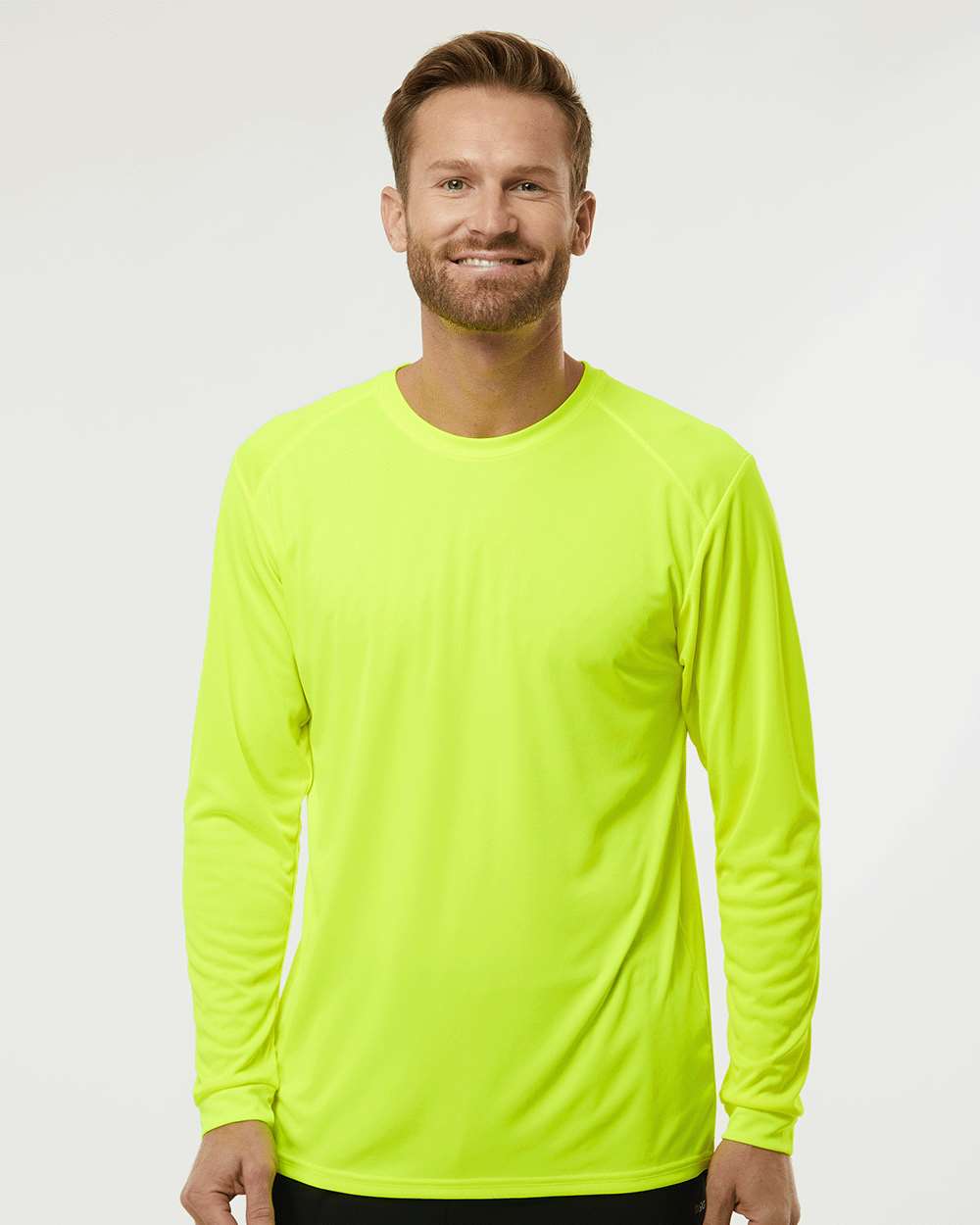Paragon® Long Islander Performance Long Sleeve T-Shirt, Ultra Polyester Dry Fit Multicolor Men’s Tee