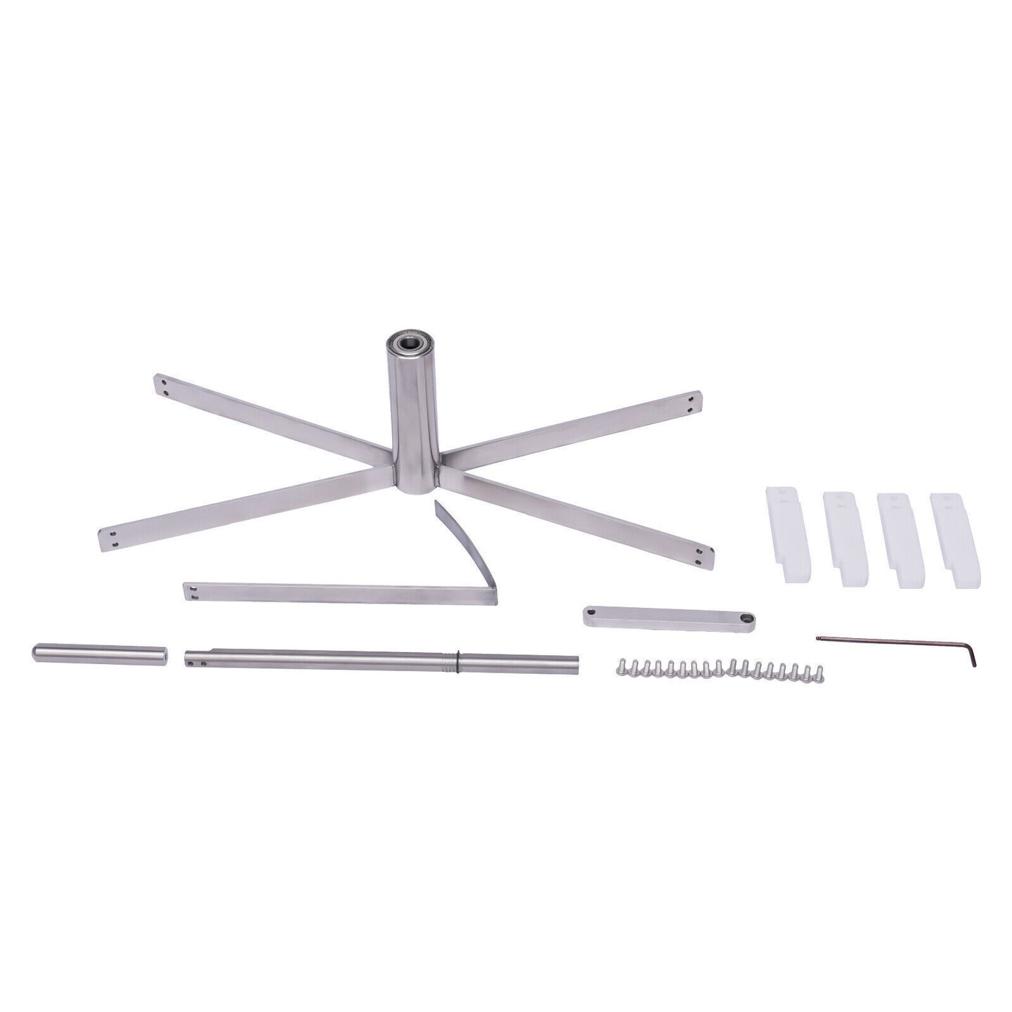 Kitcheniva Pancake Maker Crepe Machine Plate Batter Spreader Stainless Steel 40cm