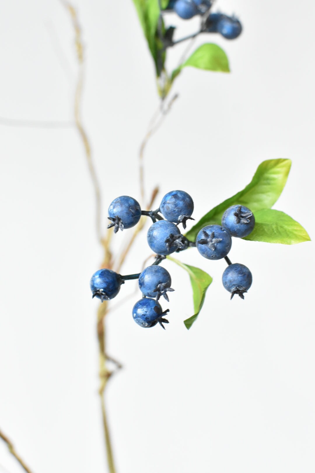 42&#x22; Faux Blue Berry Stem Vine