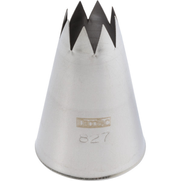 #827 Open Star Decorating Tip, 1ct
