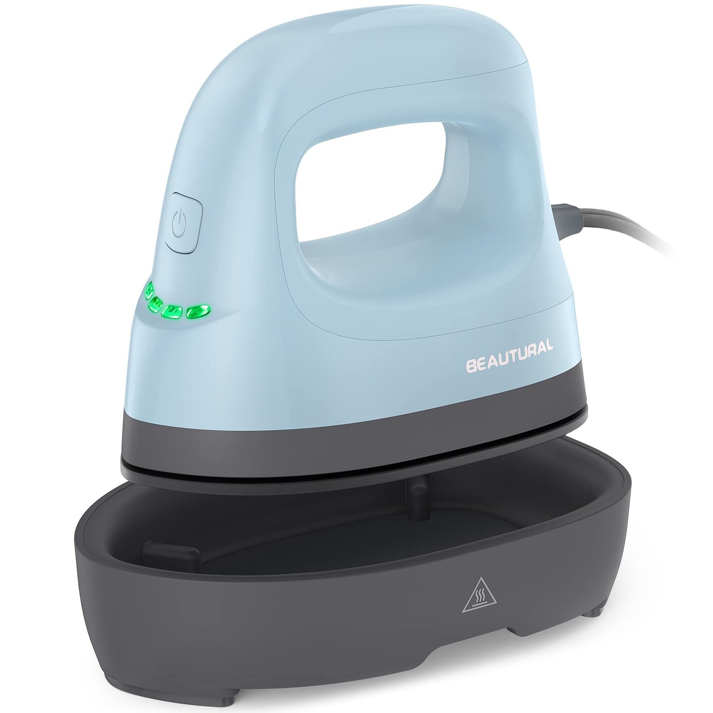 Mini Heat Press Machine, Easy to Use for T-Shirts, Shoes, Hats, Bags and Small HTV Vinyl Projects Transfer, 4 Heat Settings & Precision Tip, Ceramic Coated Heating Plate, 120V