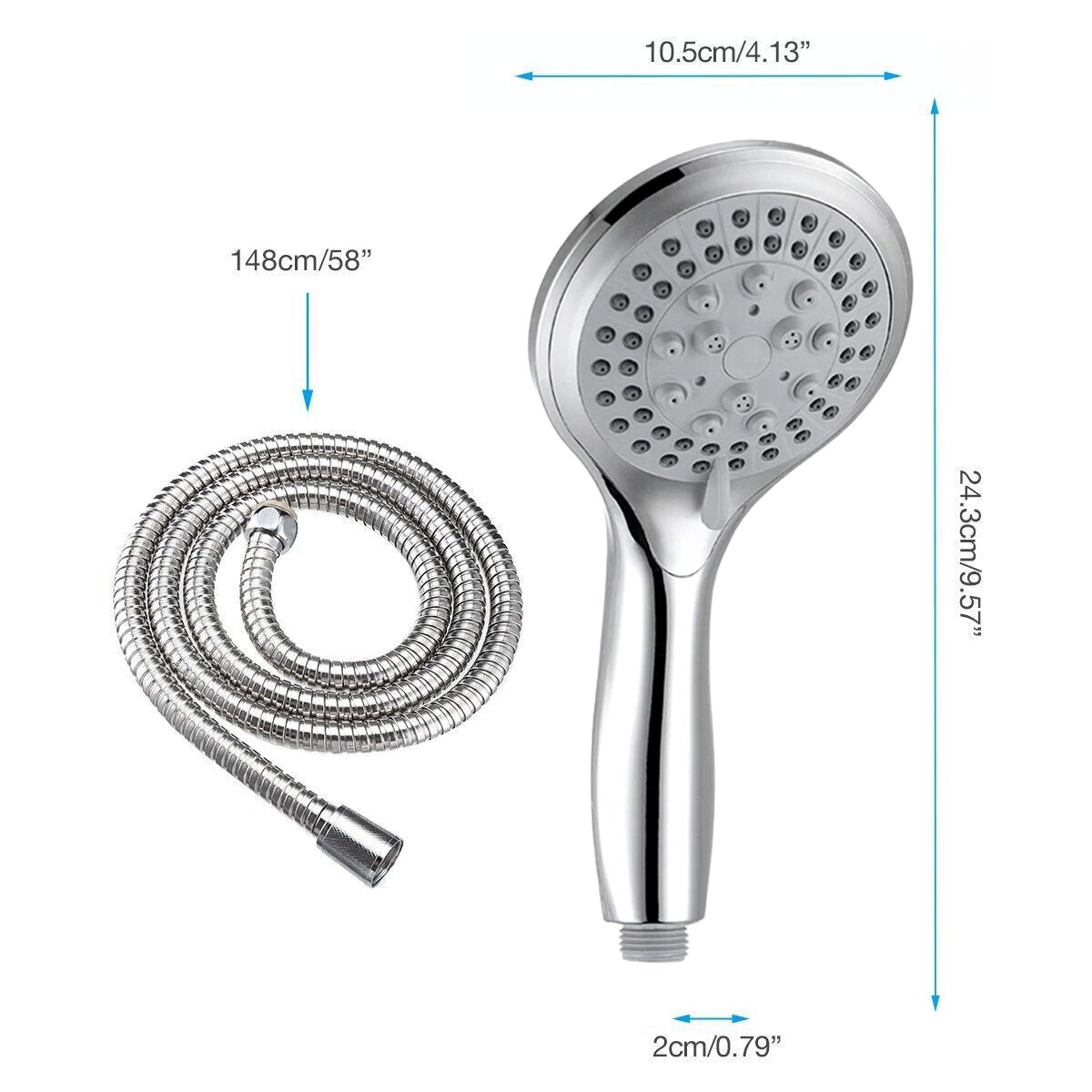 High Quality Shower Heads Spray With 5 ft. Hose