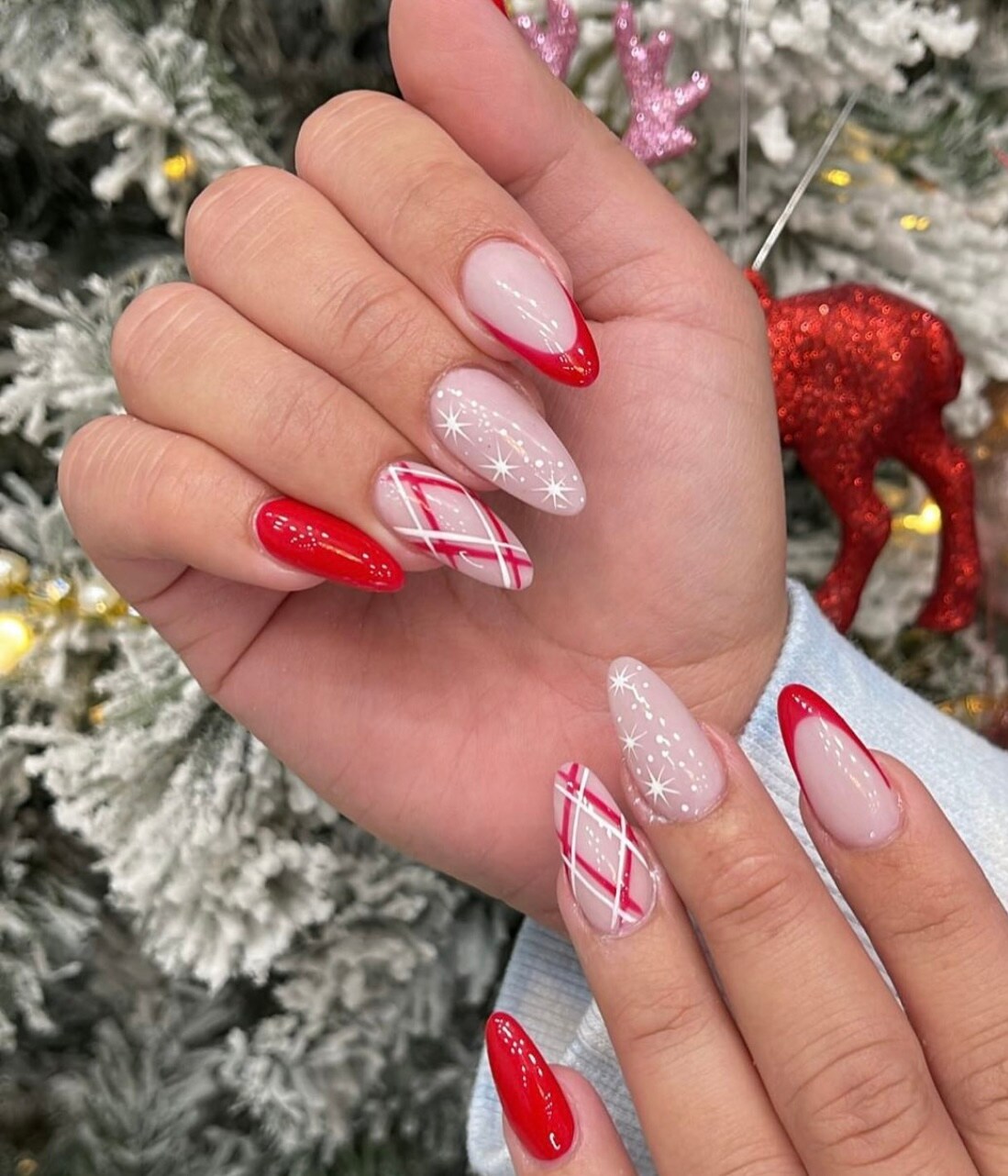 Customized Christmas Press on Nails | MakerPlace by Michaels