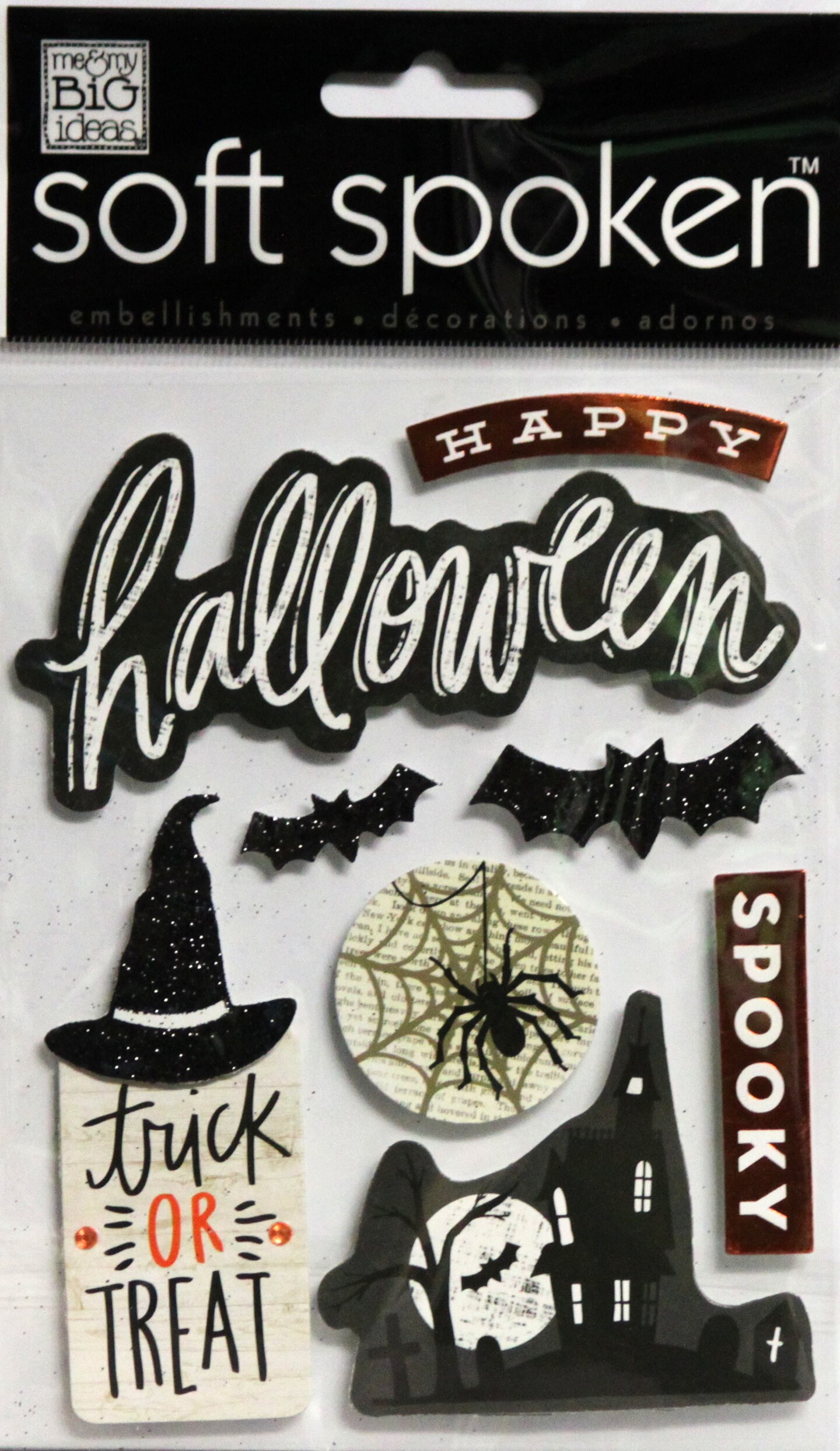 Me &#x26; My Big Ideas Soft Spoken Spooky Halloween Dimensional Stickers
