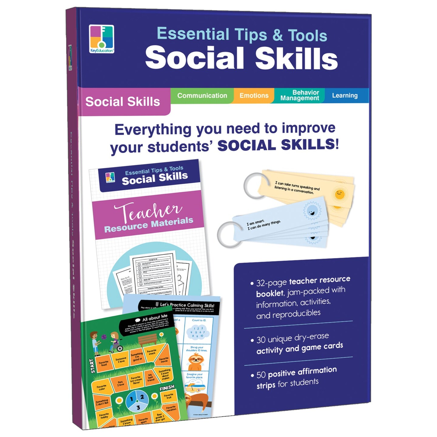 Essential Tips &#x26; Tools: Social Skills Classroom Kit, Grade PK-8