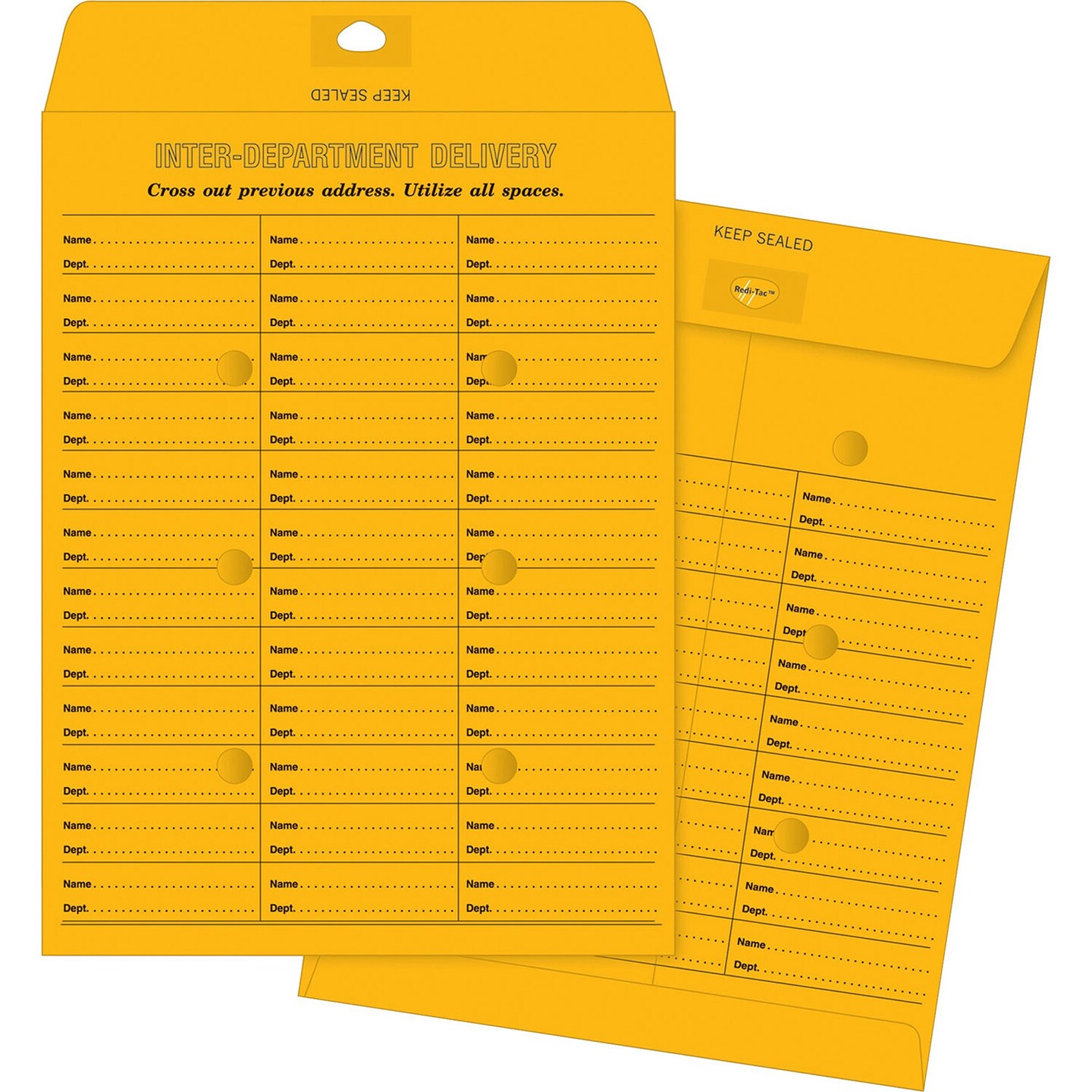 Business Source Envelopes, Inter-Dept, Stand, No.28, 10&#x22; x 13&#x22;, 100/BX, BKFT