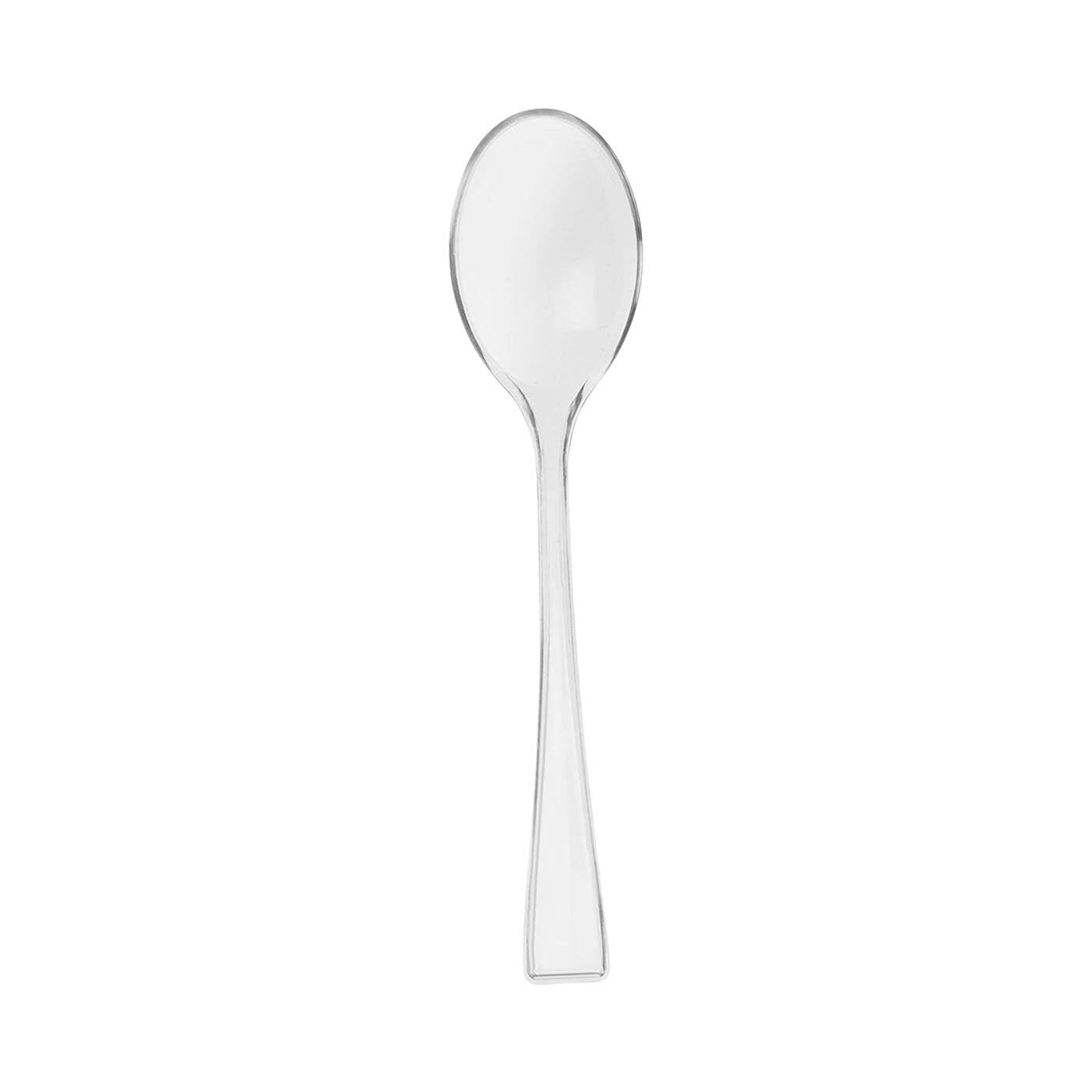 Buy in Bulk - Clear Mini Plastic Disposable Tasting Spoons (960 Spoons ...