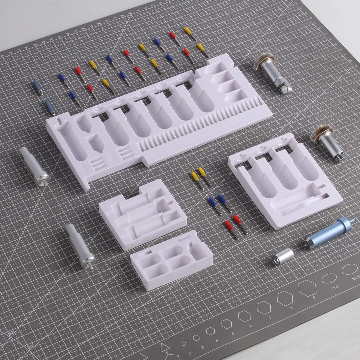 Tool Organizer for Cricut Maker 3 & Maker, Blade Storage Accessories and Supplies for Cutting Blades, Cutting Machine Organization and Storage Tools, Knife and Blade Organizer (Blade Mod)