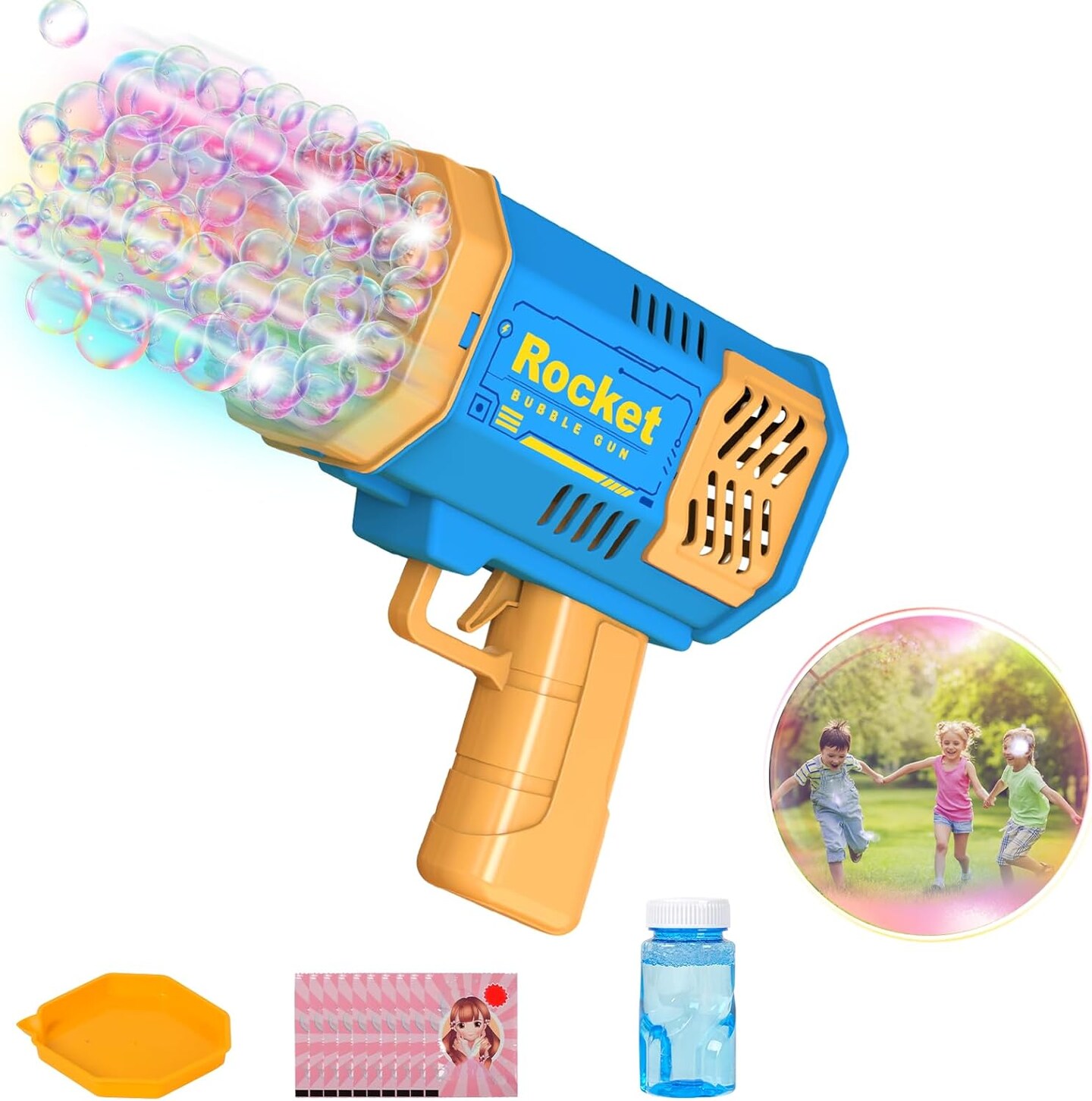 Bubble Machine Gun, Bubble Gun Blaster, Bubble Blaster, Bazooka Bubble ...