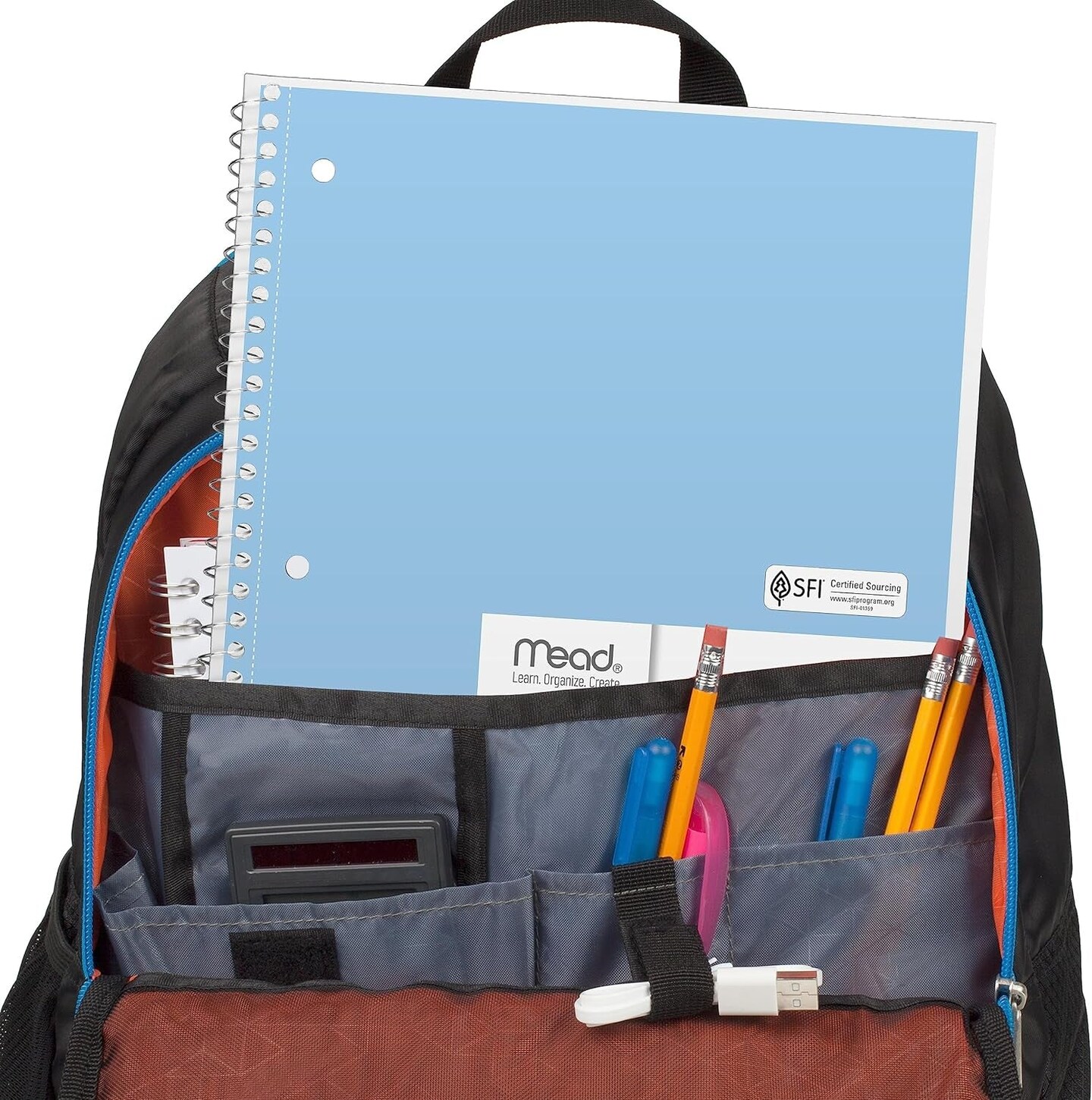 6-Pack Assorted Pastel Colors Notebooks