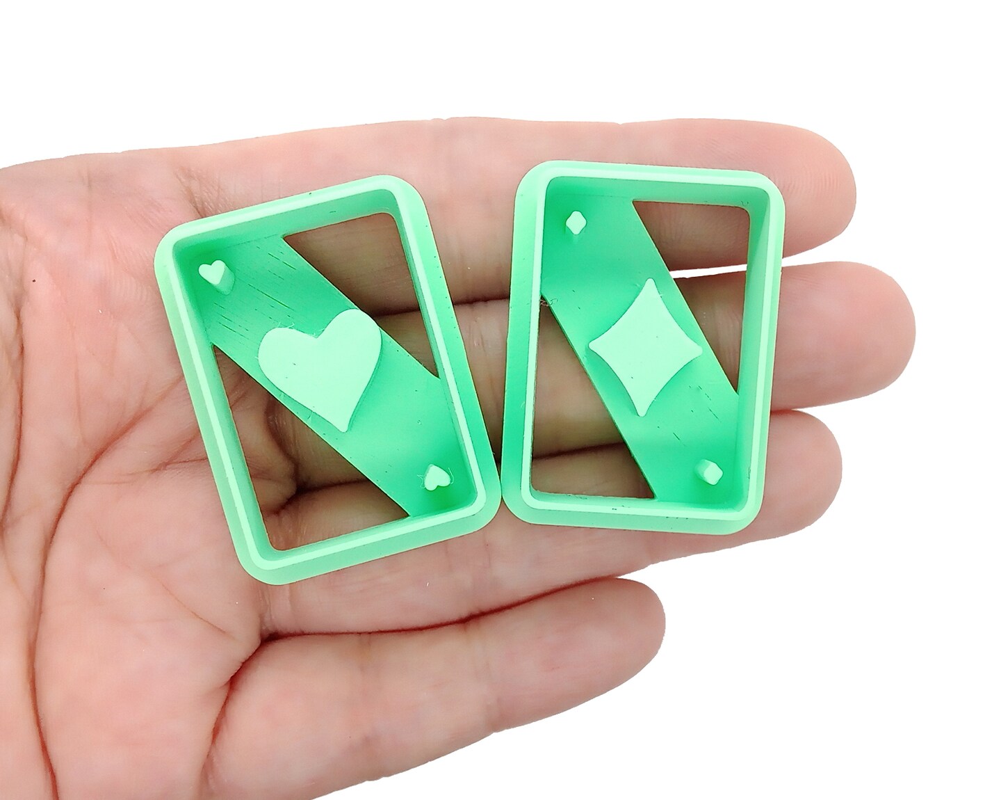 Playing Cards Clay Cutters, 4 pc, One Cutter for Each Suit, Adorabilities