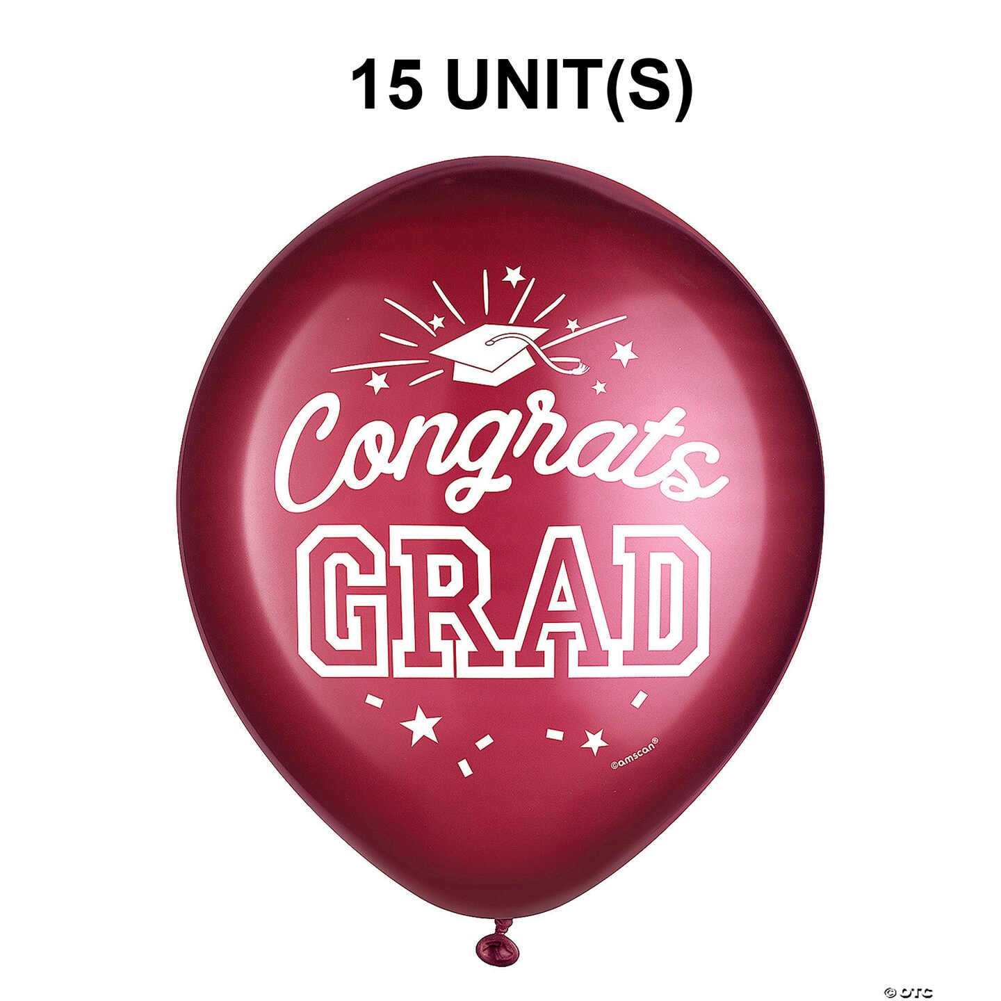 Congrats Grad 12" Latex Balloons | MINA®