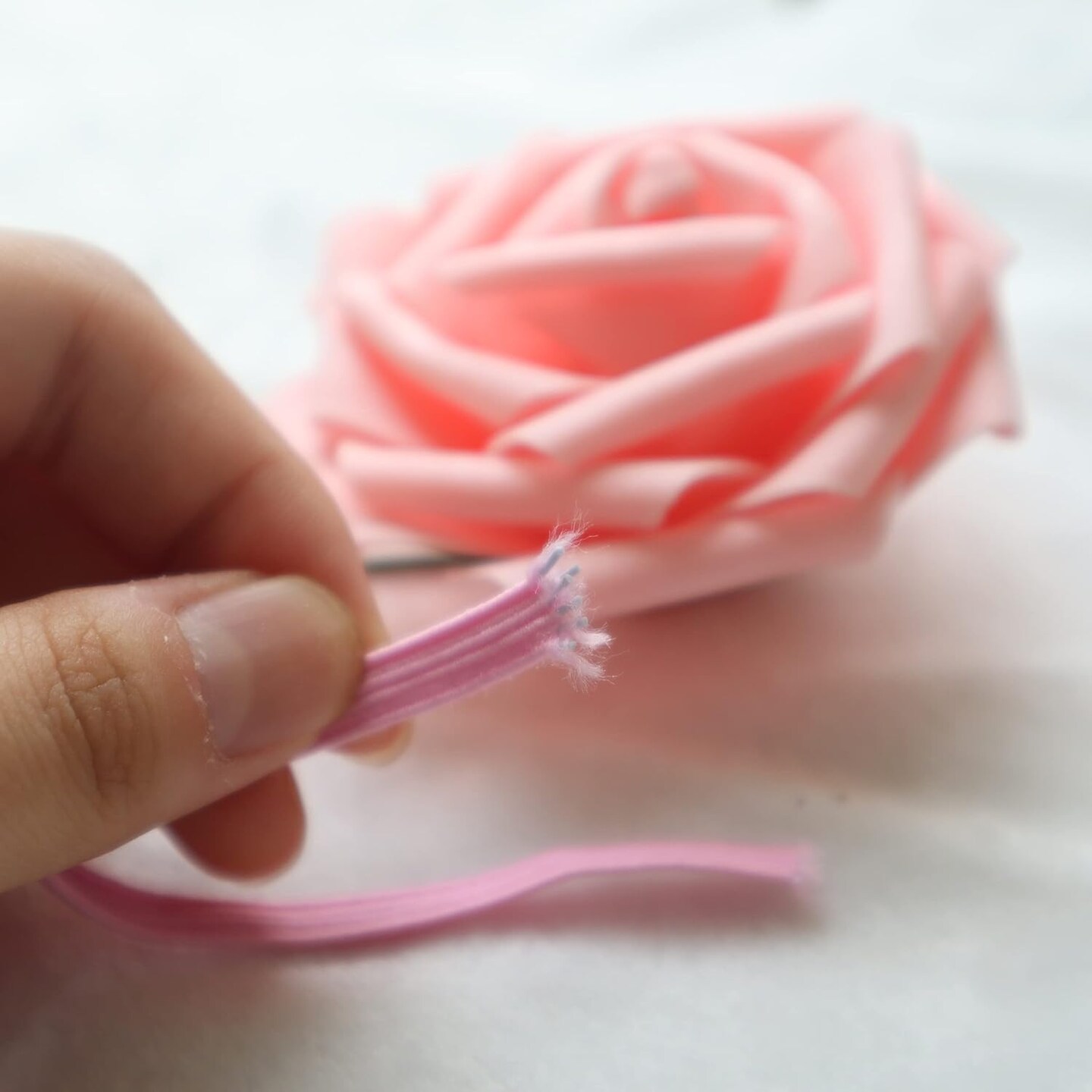 Elastic Bands 16 Colors 52 Yards 1/4 Inch Elastic for Sewing Masks, Headbands, Hair Bands, Shorts Waist, Shoe Laces, Wigs, Bracelets, Crafts DIY Projects(16 Colors 3m per Color)