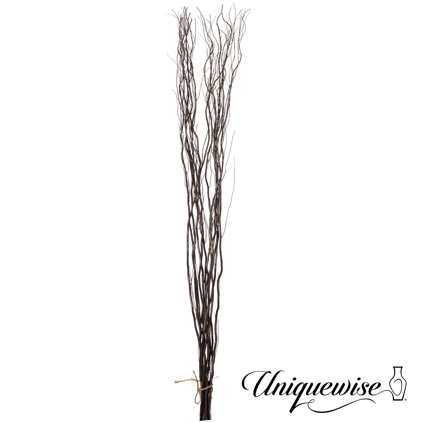Uniquewise 12 pcs Natural Decorative Dry Branches Authentic Sticks, Home Decoration and Wedding Craft, DIY Greenery Plants Craft Vases fillers Garden Hotel Farmhouse Decor