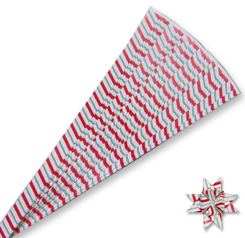 Bulk Shimmer Holiday Moravian German Froebel Star Paper 1000 Strips 