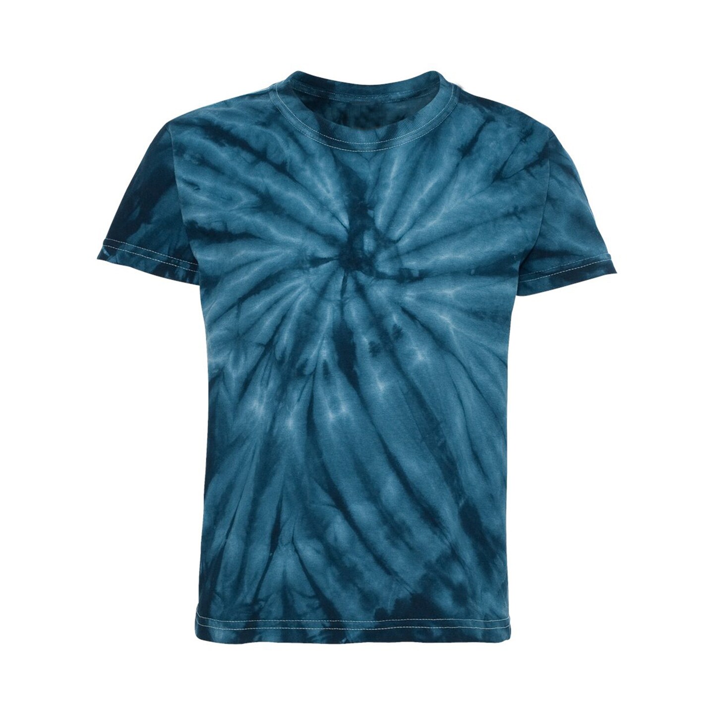 Tie-Dyed Crew Neck Short Sleeve T-Shirt For Youth | RADYAN&#xAE;