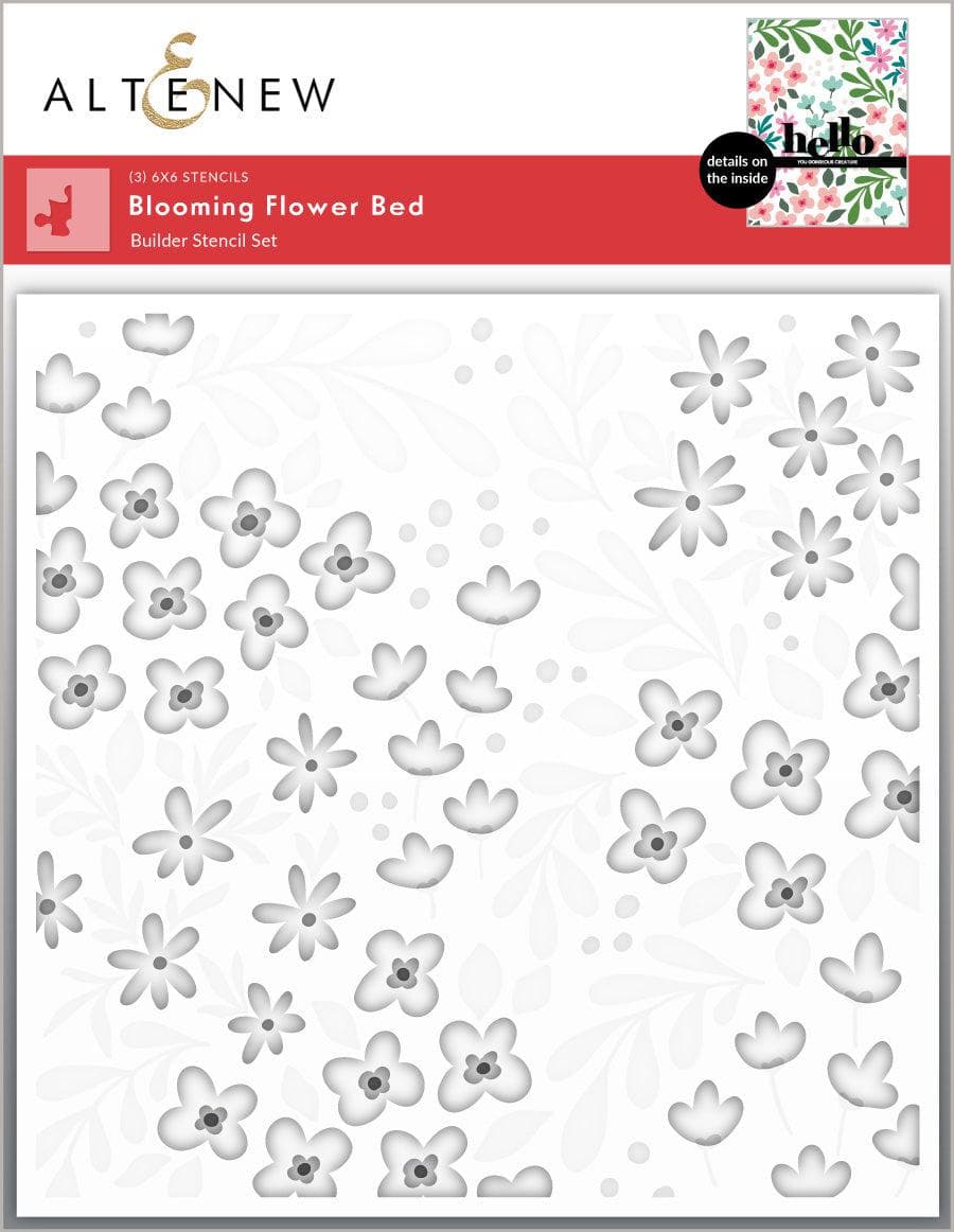 Blooming Flower Bed Stencil Set (3 in 1)