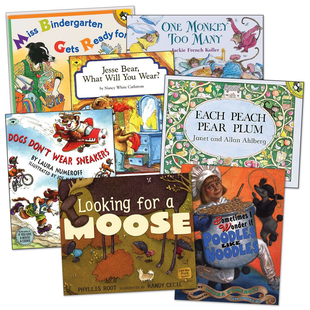 Kaplan Early Learning Company Phonemic Awareness Books - Set of 7