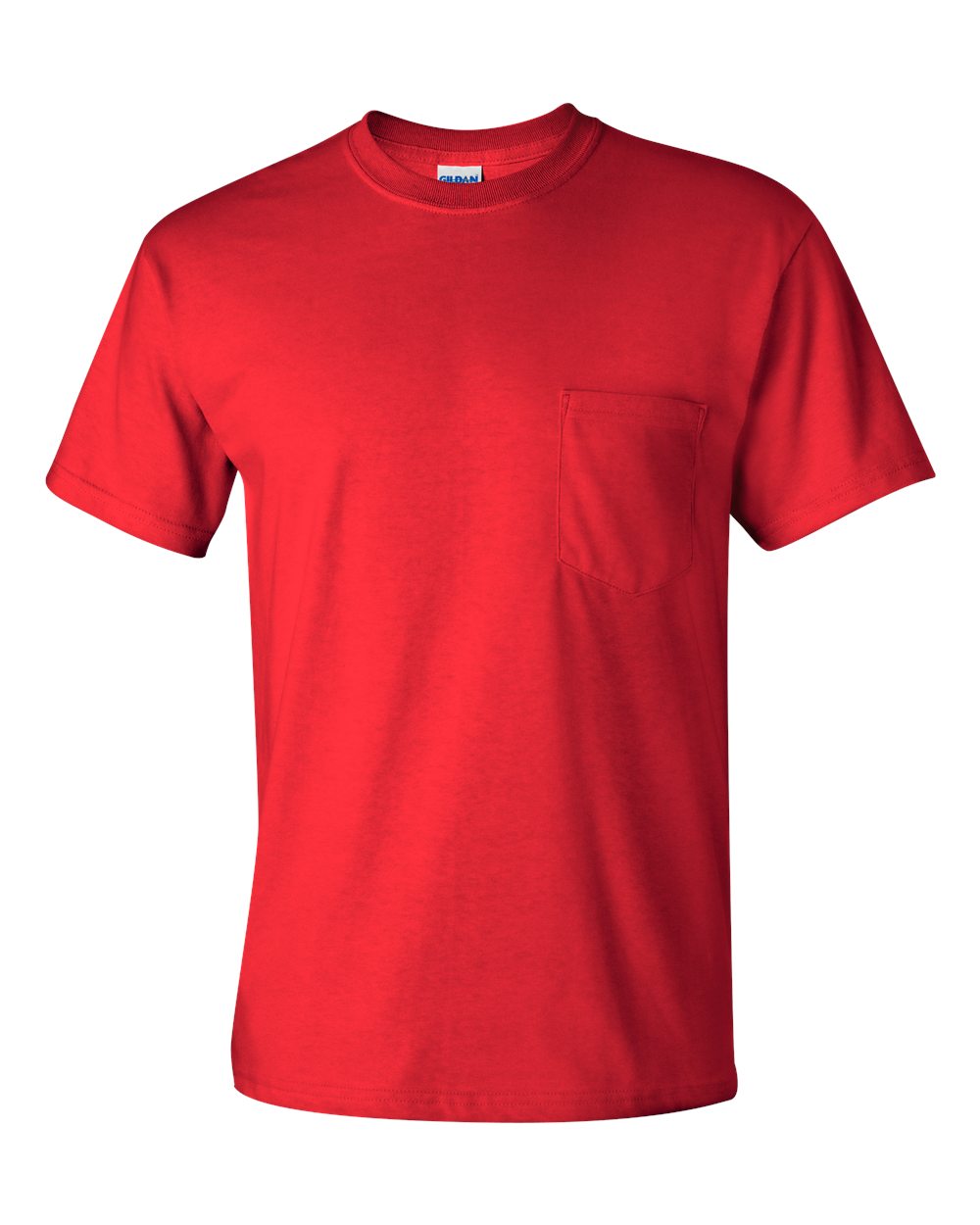 Gildan&#xAE; Ultra Cotton Short Sleeve Crew-Neck Pocket T-Shirt