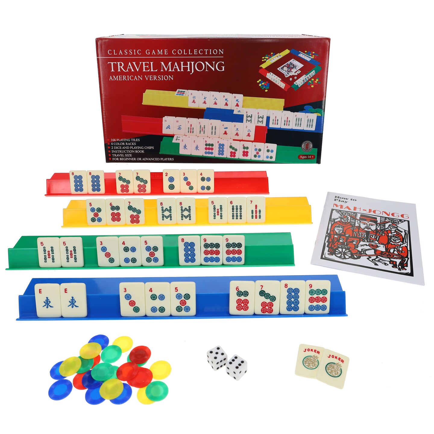 WE Games American Style Mahjong Tile Game