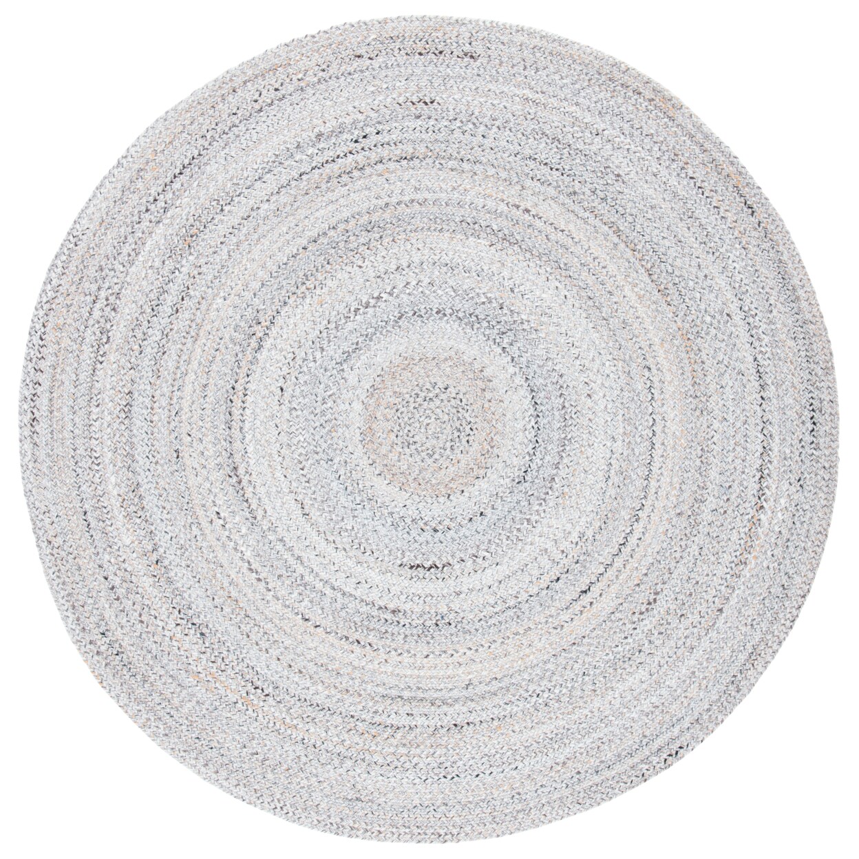Safavieh Braided Collection Brd851F Handwoven Grey Rug Modern Area Rug Carpet