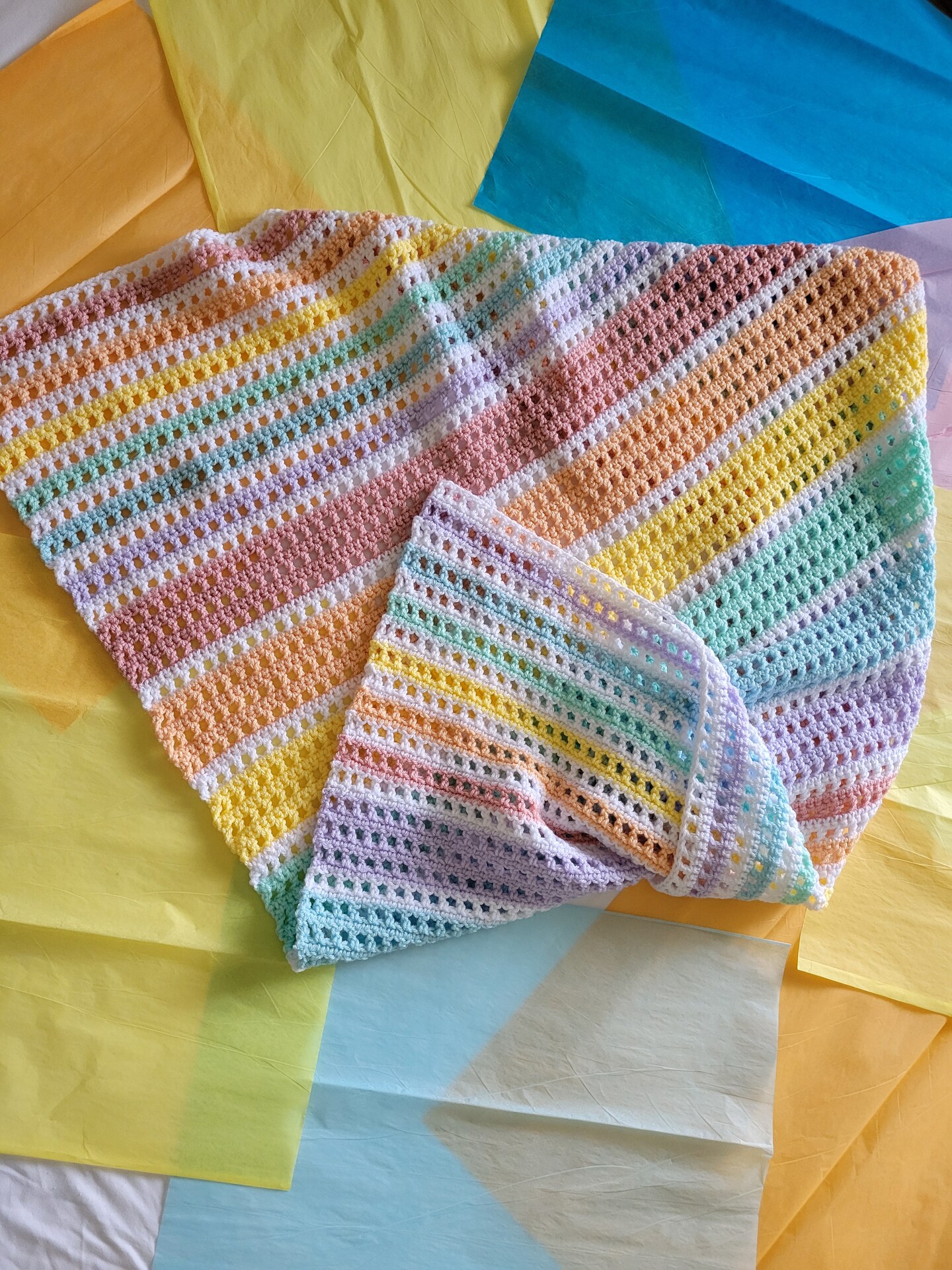 Rainbow Baby hotsell Blanket